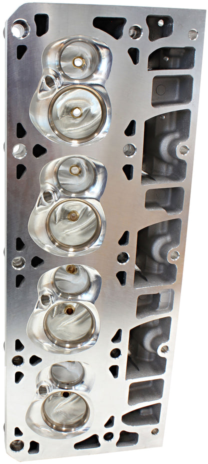 Aeroflow Bare GM LS 4 Bolt 276cc CNC Ported Aluminium Cylinder Heads with 70cc Chamber (Pair)   2.60" x 1.28" Intake Port, 1.47" x 1.64" Exhaust Port