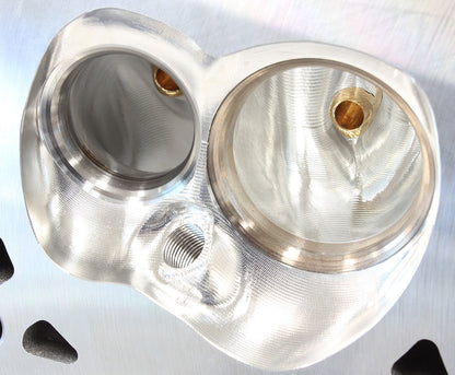 Aeroflow Bare GM LS 4 Bolt 276cc CNC Ported Aluminium Cylinder Heads with 70cc Chamber (Pair)   2.60" x 1.28" Intake Port, 1.47" x 1.64" Exhaust Port