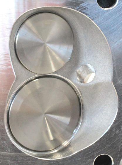 Aeroflow Complete Small Block Ford Windsor 289-351 175cc Aluminium Cylinder Heads with 61cc Chamber (Pair)   2.00" x 1.18" Intake Port, 1.32" x 1.27" Exhaust Port