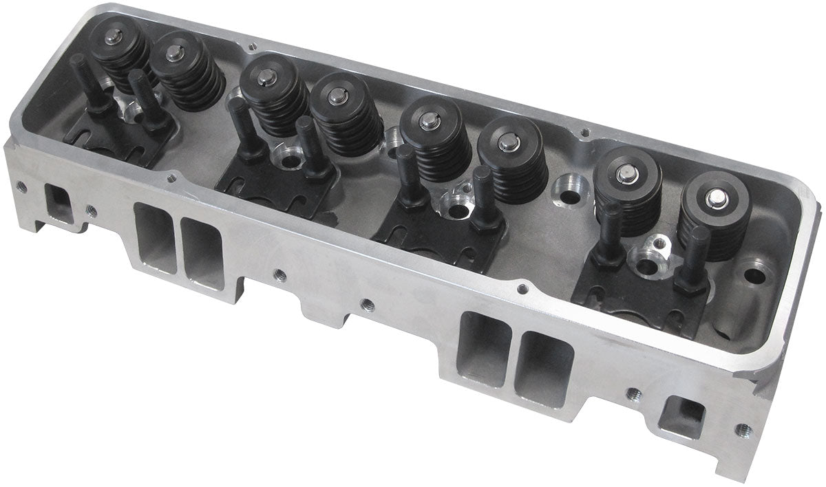 Aeroflow Complete Small Block Chev 327-350-400 212cc Aluminium Cylinder Heads with 66cc Chamber (Pair)   2.21" x 1.30" Intake Port, 1.42" x 1.53" Exhaust Port