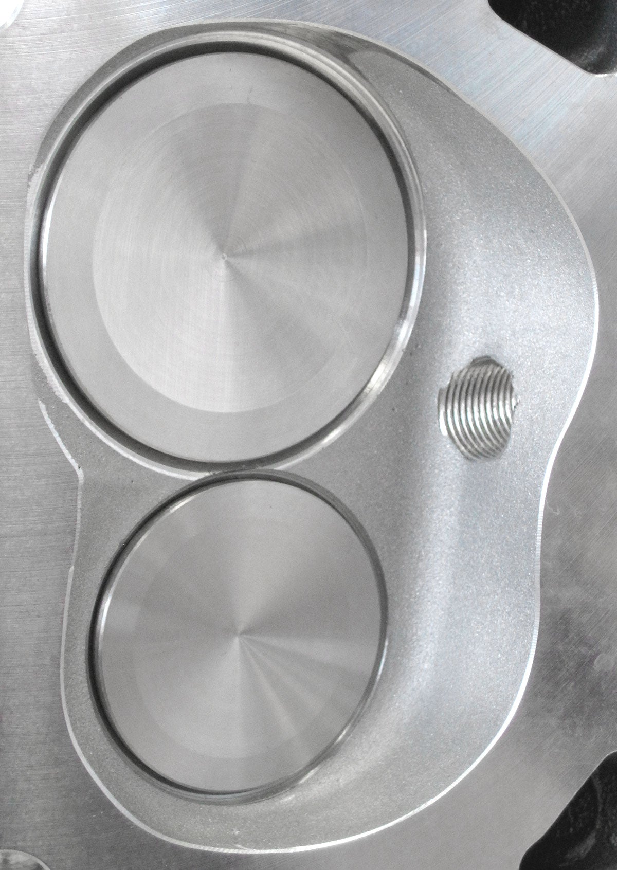 Aeroflow Complete Small Block Chev 327-350-400 212cc Aluminium Cylinder Heads with 66cc Chamber (Pair)   2.21" x 1.30" Intake Port, 1.42" x 1.53" Exhaust Port