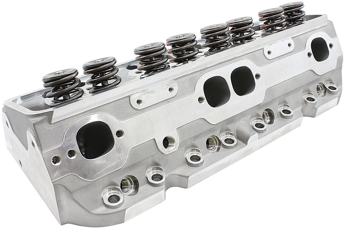 Aeroflow Complete Small Block Chev 327-350-400 220cc Aluminium Cylinder Heads with 75cc Chamber (Pair)   2.22" x 1.31" Intake Port, 1.42" x 1.54" Exhaust Port