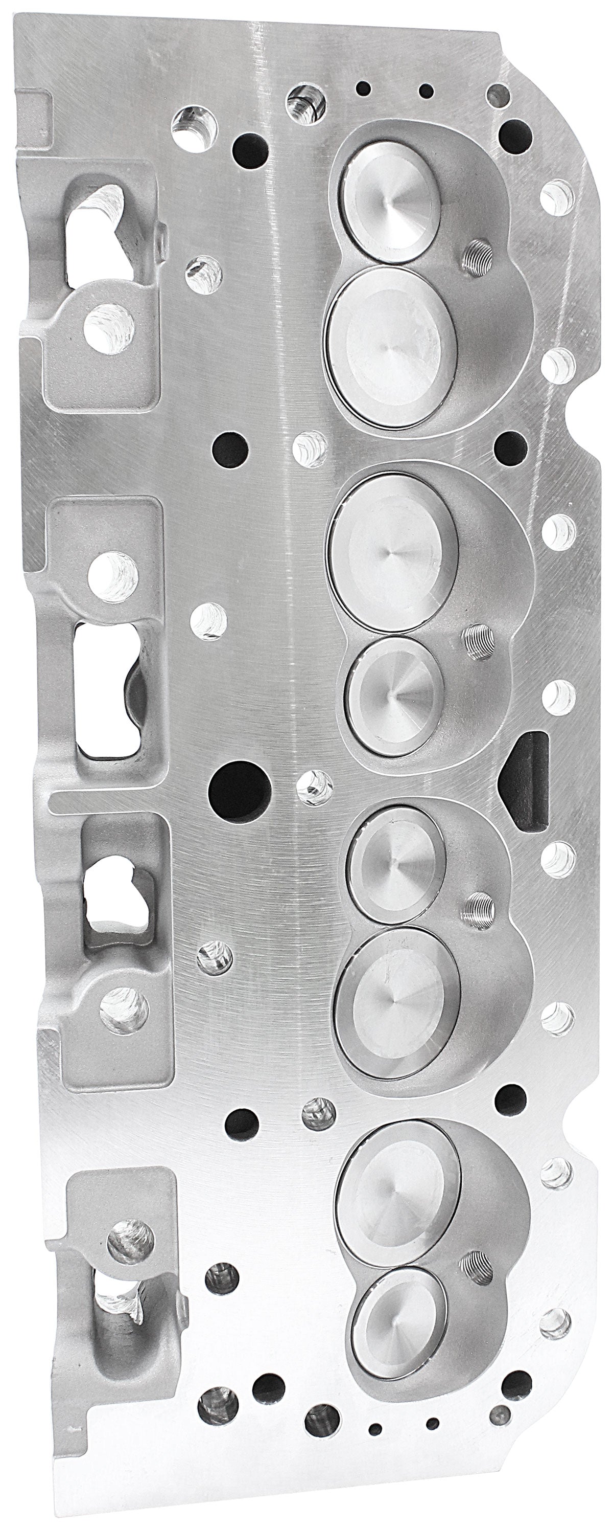 Aeroflow Complete Small Block Chev 327-350-400 220cc Aluminium Cylinder Heads with 75cc Chamber (Pair)   2.22" x 1.31" Intake Port, 1.42" x 1.54" Exhaust Port