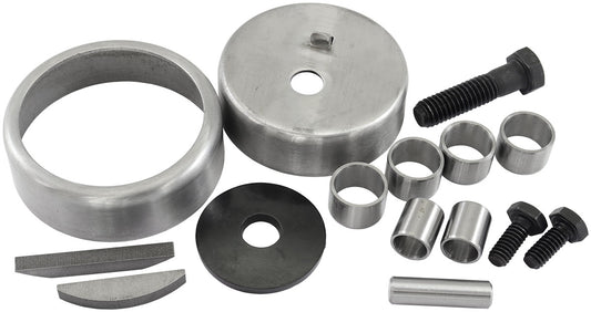 Aeroflow Small Block Ford Engine Finishing Kit  Head and Timing Cover Dowels, Woodruff Keys, Fuel Pump Eccentric and Cam Bolts Included