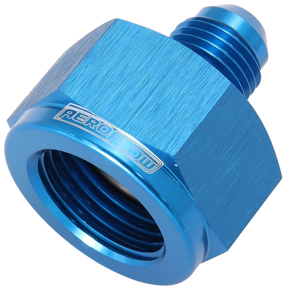 AN Flare Reducer Female/Male -10AN to -8AN   Blue Finish