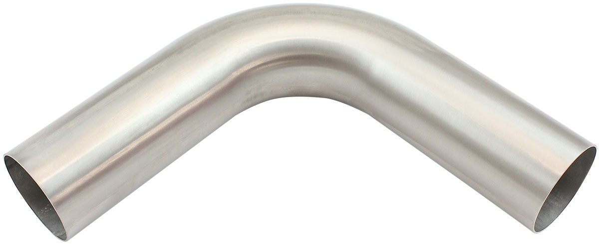 Stainless Steel 90Â° Mandrel Bend   3" O.D, .065" Wall, 6" Leg