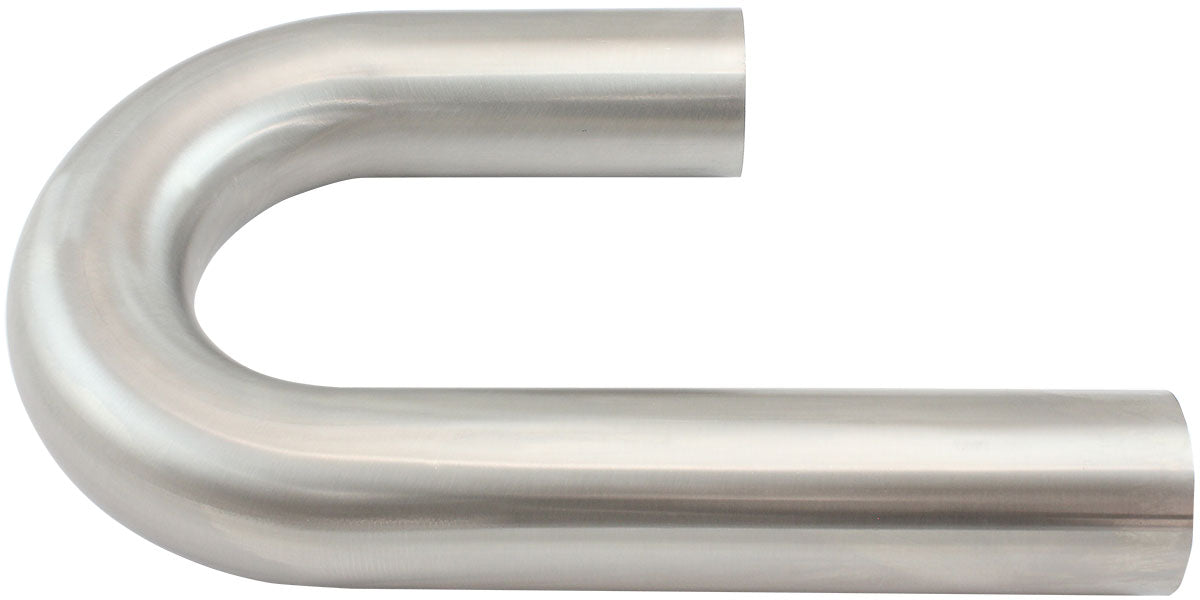 Stainless Steel 180Â° Mandrel J Bend    3" O.D, .065" Wall, 6"/12" Leg