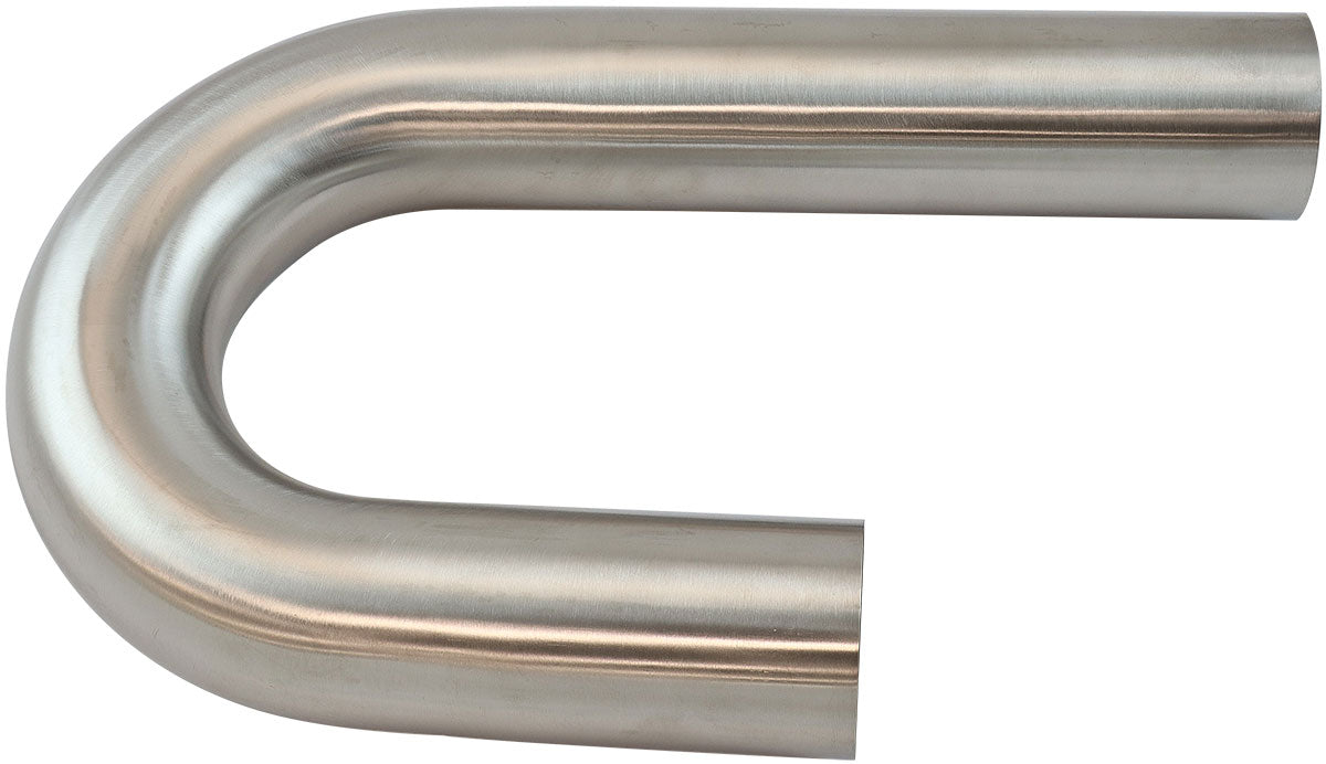 Stainless Steel 180Â° Mandrel J Bend    4" O.D, .065" Wall, 6"/12" Leg