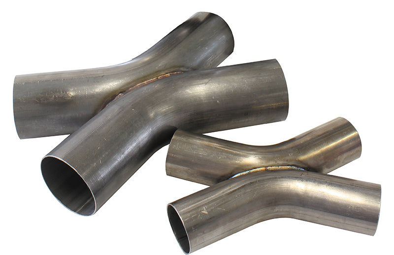 Stainless Steel Exhaust X-Pipe   2-1/2" O.D, 45°