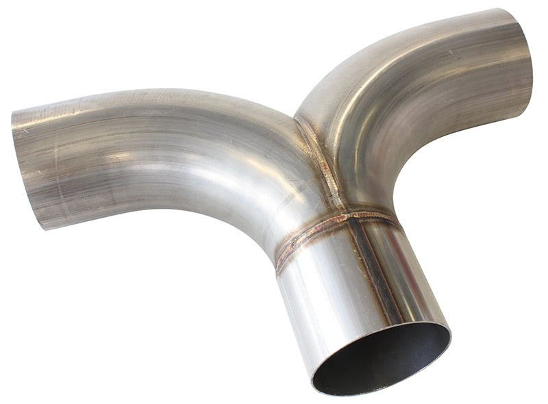 Stainless Steel Y-Pipe   3-1/2" Radius Flow Bend, 3-1/2" O.D