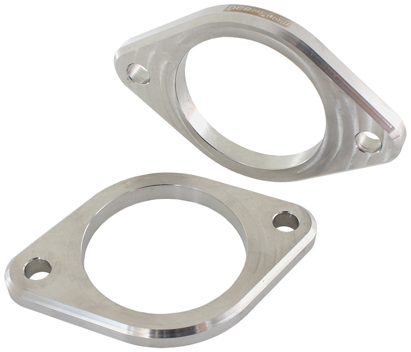 2-Bolt Stainless Steel Flanges   2-1/2" (63.5mm) I.D x 3/8" (9.52mm) Thick, Soldas a Pair