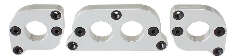 Aluminium Header Adapter Flange Plate   Suit SB Chev With STD Port