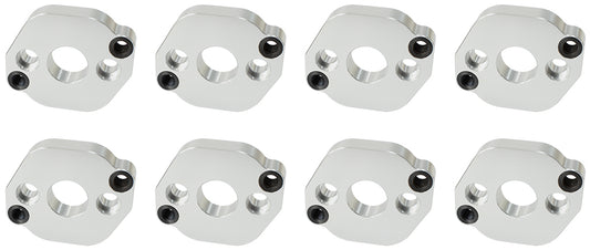 Aluminium Header Adapter Flange Kit   Suit SB Ford With 2" Pattern