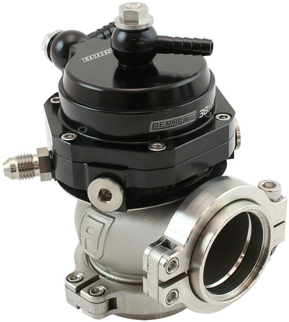 38mm External Wastegate - Black   14 PSI (1 Bar)