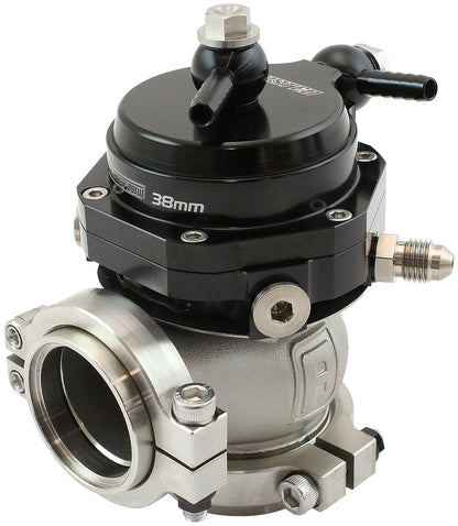 38mm External Wastegate - Black   14 PSI (1 Bar)