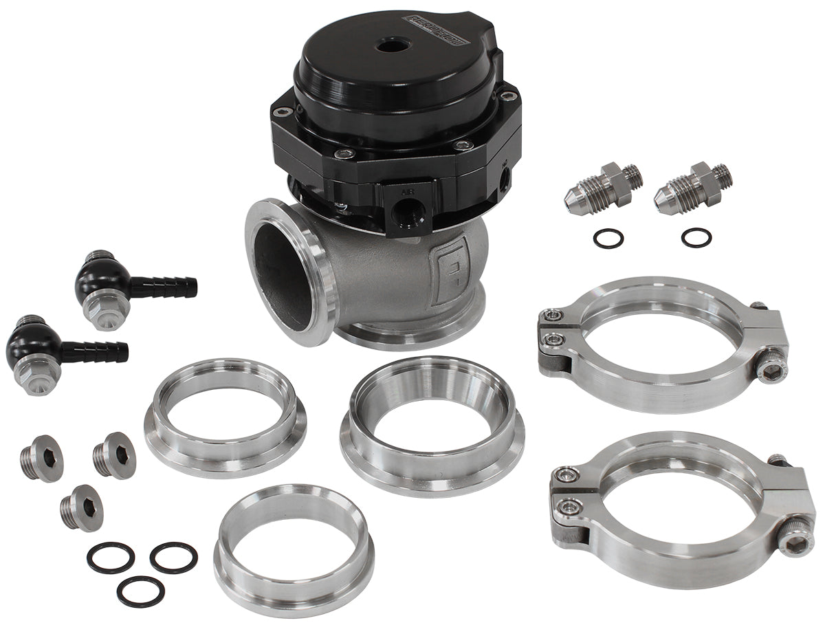 38mm External Wastegate - Black   14 PSI (1 Bar)