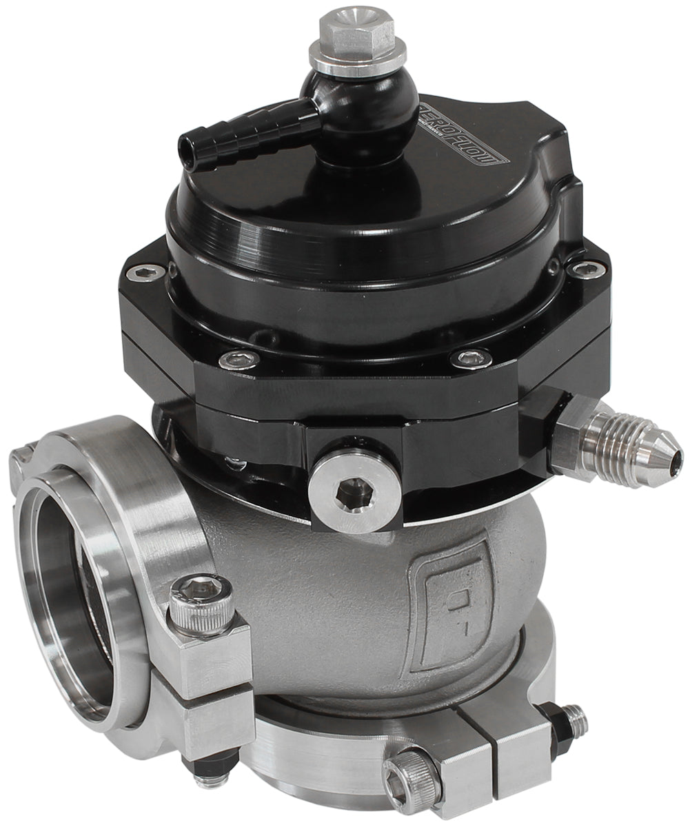 38mm External Wastegate - Black   14 PSI (1 Bar)