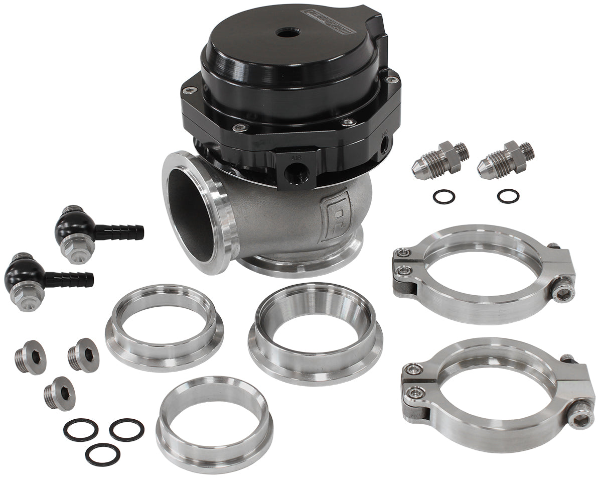 44mm External Wastegate - Black   14 PSI (1 Bar)