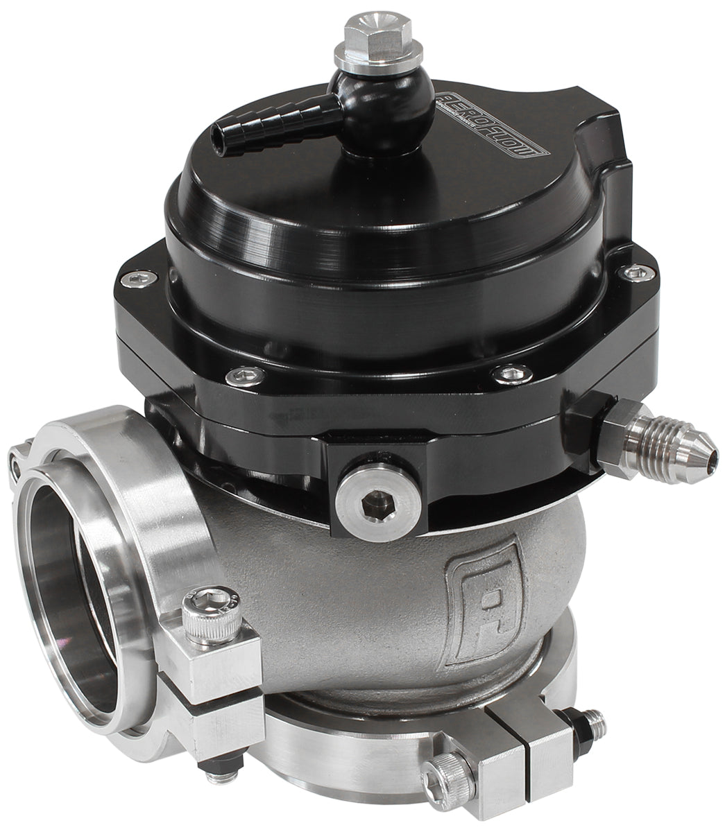 44mm External Wastegate - Black   14 PSI (1 Bar)