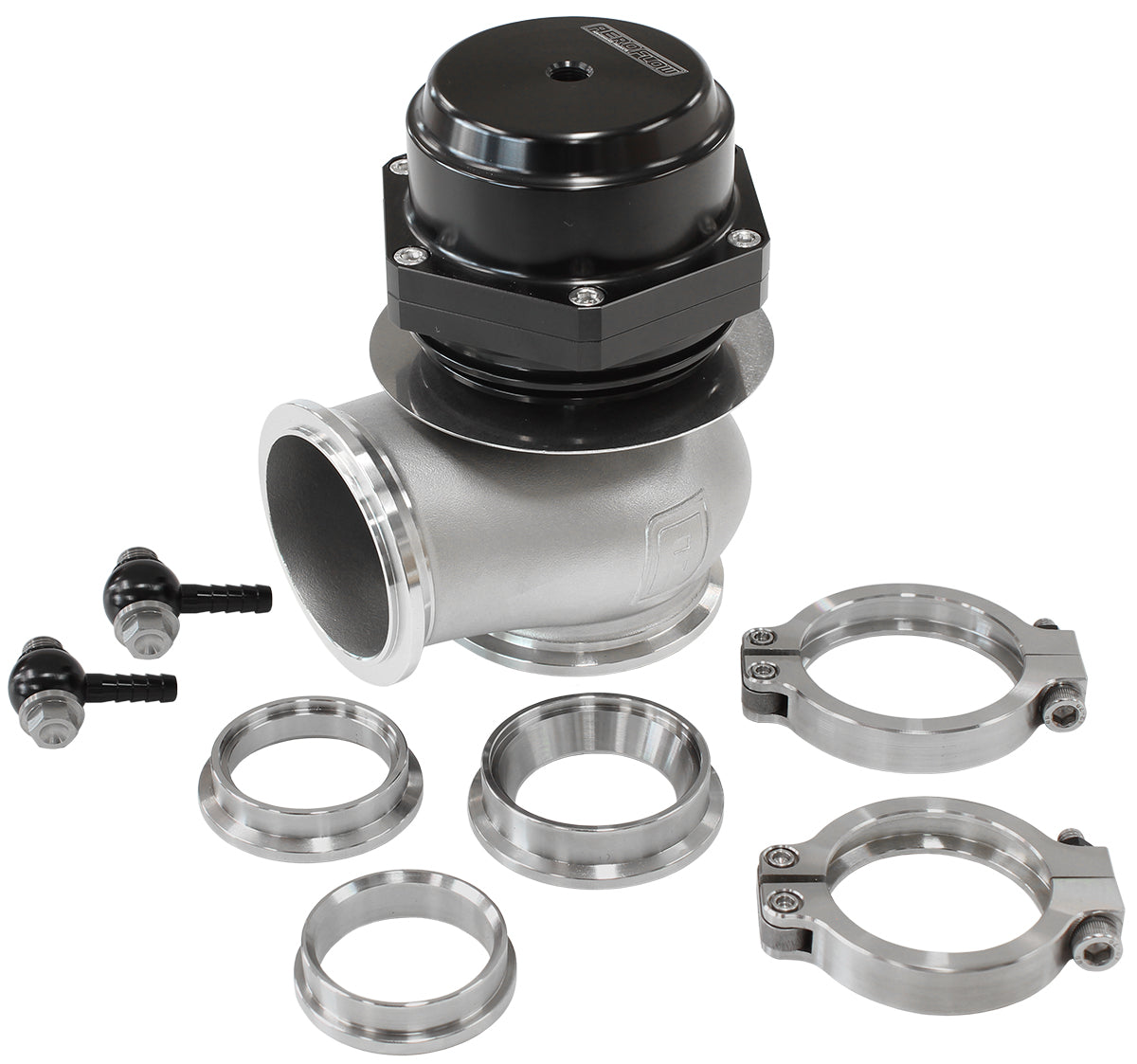 60mm External Wastegate - Black Finish   14psi (1 Bar)