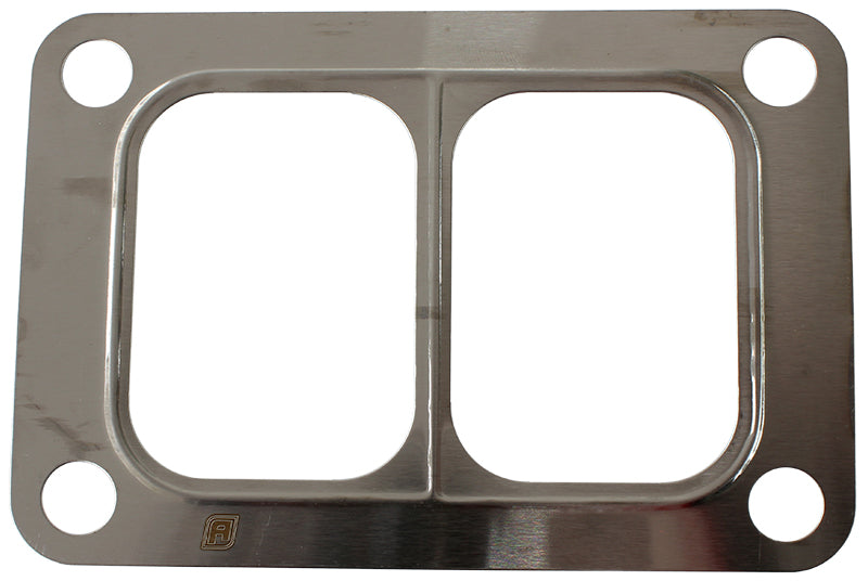 Turbo Inlet Flange Gasket  Suit T6 Twin Entry Flange, Single Layer Embossed Steel