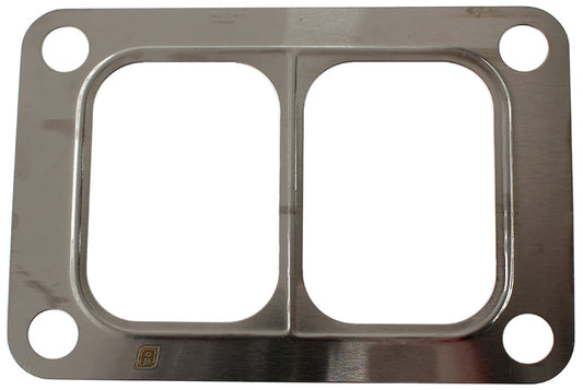 Turbo Inlet Flange Gasket  Suit T6 Twin Entry Flange, Single Layer Embossed Steel