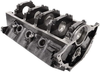Aeroflow Cast Iron Ford Cleveland Engine Block, 4.000" Bore  9.200" Deck, 2.750" Mains, 4-Bolt Splayed Caps