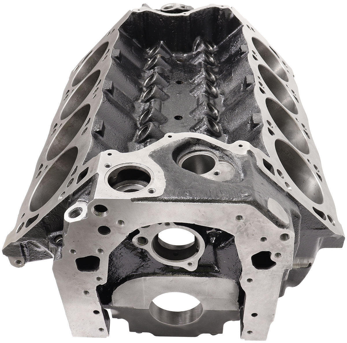 Aeroflow Cast Iron Ford Cleveland Engine Block, 4.000" Bore  9.200" Deck, 2.750" Mains, 4-Bolt Splayed Caps