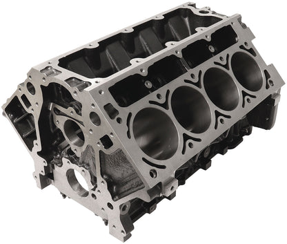 Aeroflow Cast Iron GM LS Engine Block, 4.000" Bore  9.240" Deck Height, 6-Bolt Main Caps