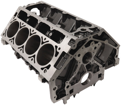 Aeroflow Cast Iron GM LS Engine Block, 4.000" Bore  9.240" Deck Height, 6-Bolt Main Caps