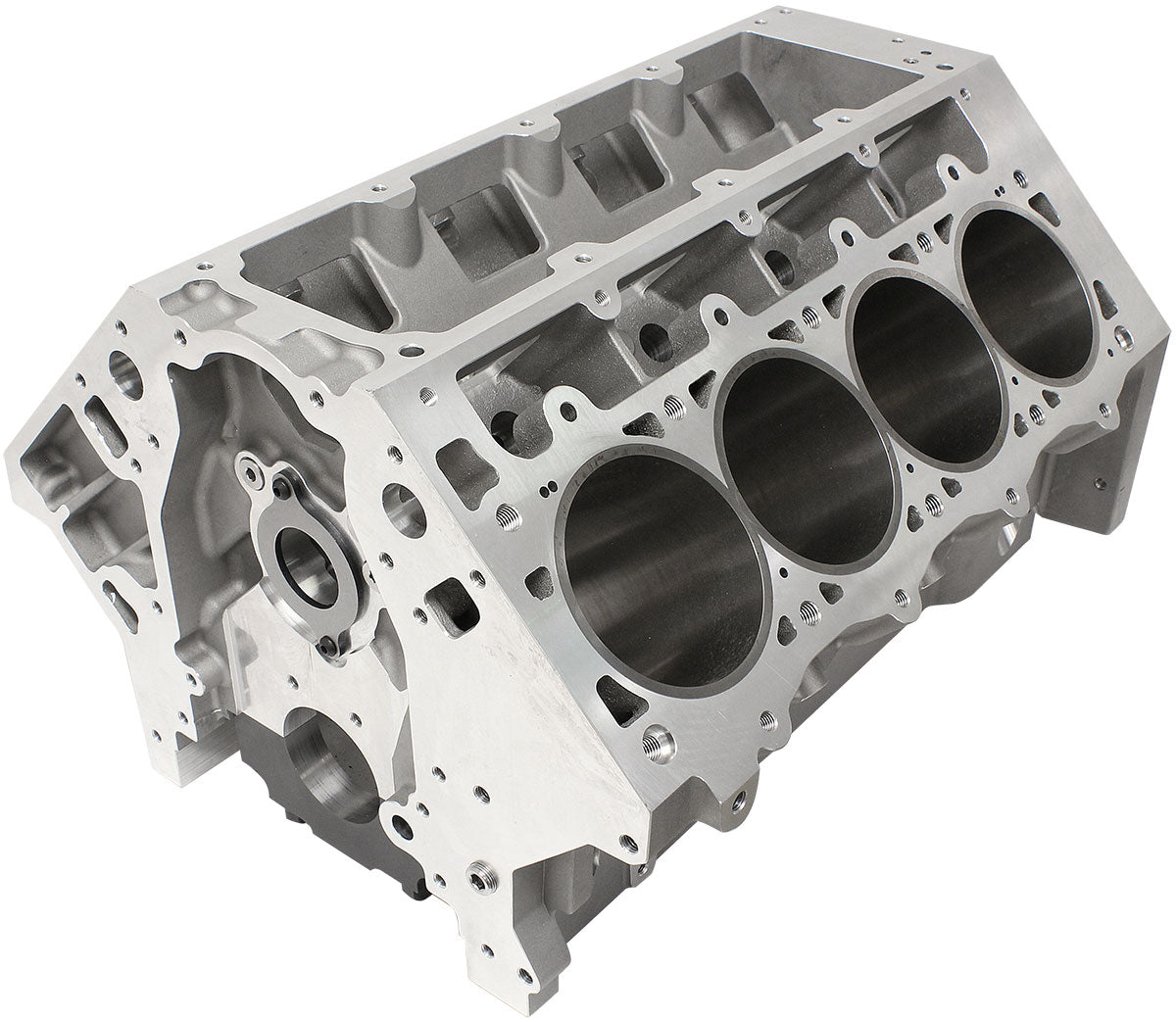 Aeroflow Aluminium GM LS Engine Block, 4.125" Bore  9.240" Deck Height, 6-Bolt Main Caps