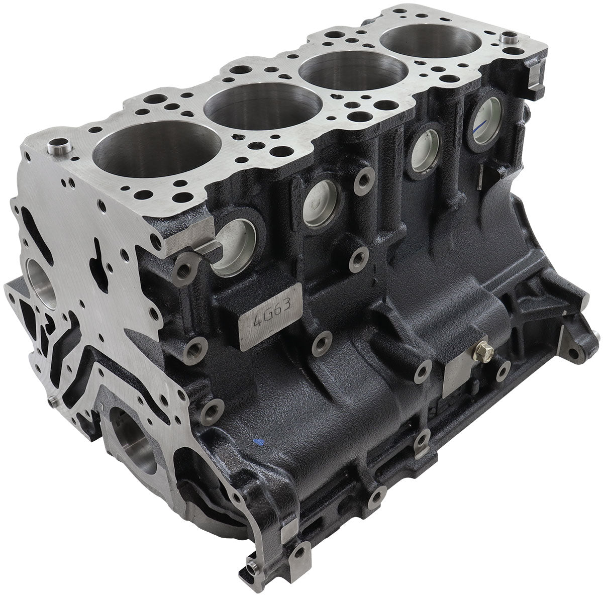 Mitsubishi 4G63 Bare Cast Iron Engine Block - 85mm Bore  Forged 1-Piece Main Cap Girdle
