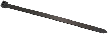 Standard Cable Ties 12.4mm Wide x 290mm Long - 25 Pack   Nylon 66 Material, Black Colour