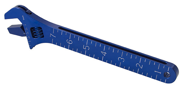 Aeroflow Wheelie Bar and General Purpose Adjustable Spanner   Blue Finish