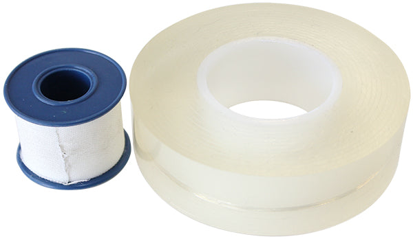 Aeroflow Non-Sticking Cutting Film Kit   Includes 50m Roll of Clear Non-stick Film & 2m Roll of White PE Film