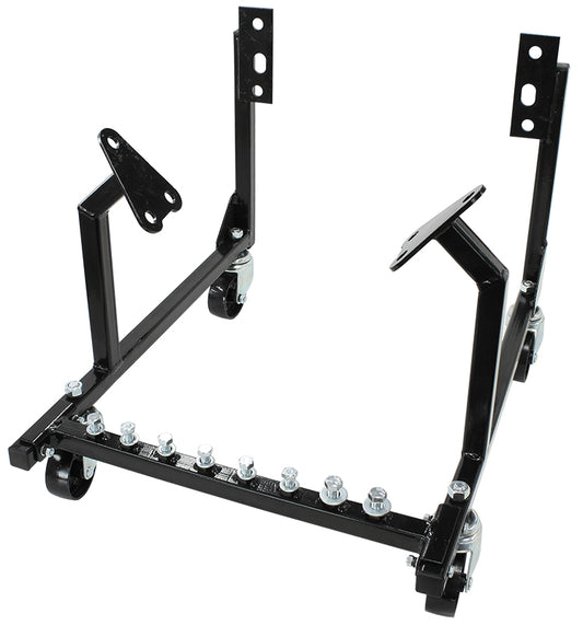 Aeroflow Holden 253-308 Engine Cradle   Fits Holden V8, solid steel wheels, black powder coated finish