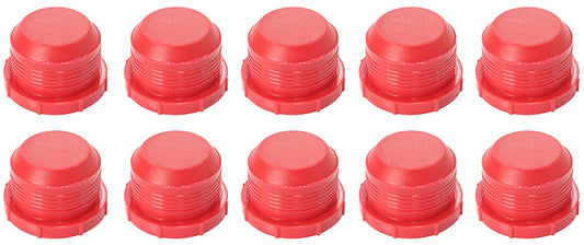 Male Plastic Block Off Caps  Suit -16AN, 10-Pack