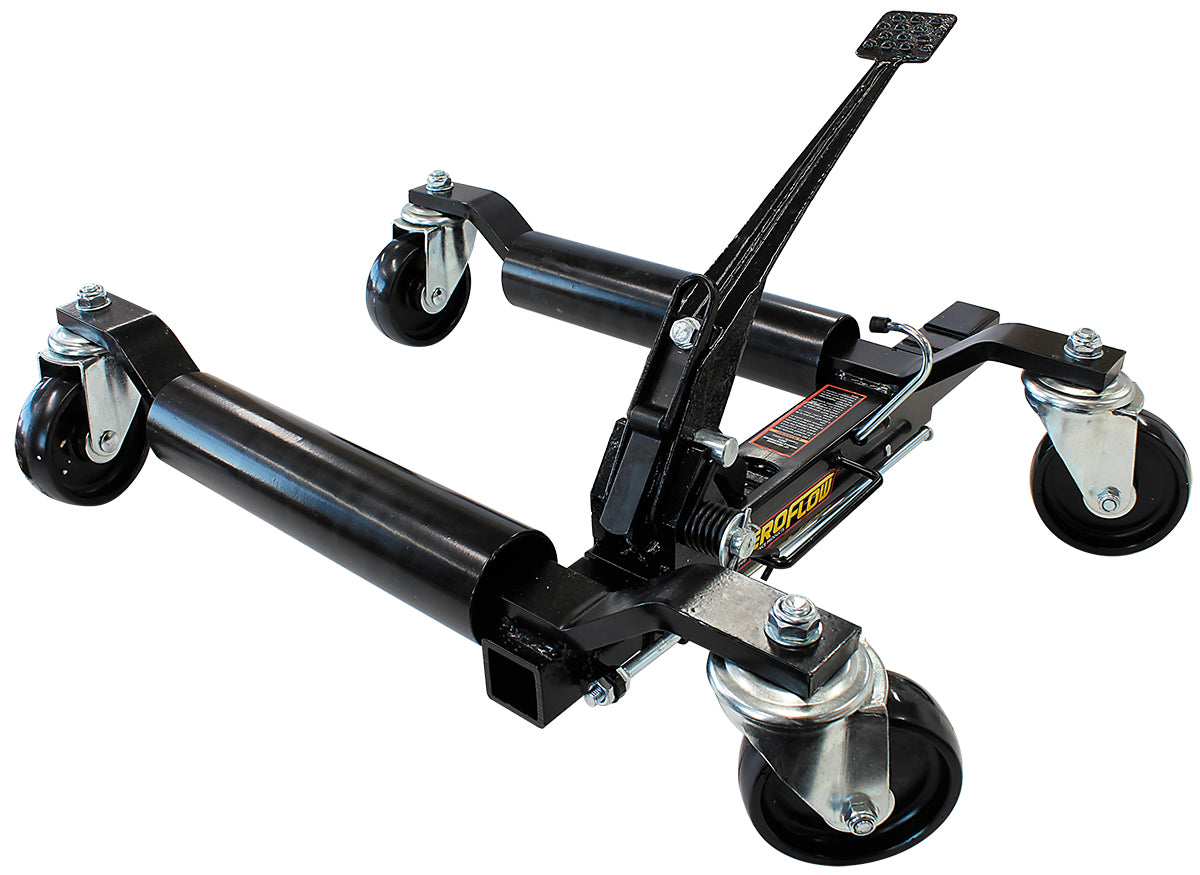 Aeroflow Qwik-Lift Ratchet Vehicle Positioning Jack (Single)   For Wheel/Tyre Combinations up to 12" Wide (Max. Capacity 1500lbs/680kg)