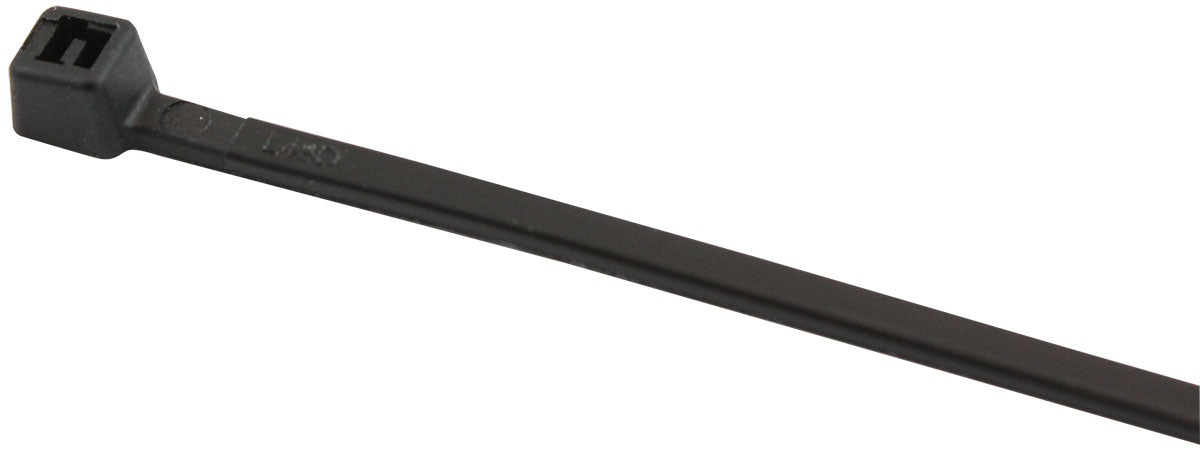 Standard Cable Ties 2.5mm Wide x 150mm Long - 25 Pack   Nylon 66 Material, Black Colour