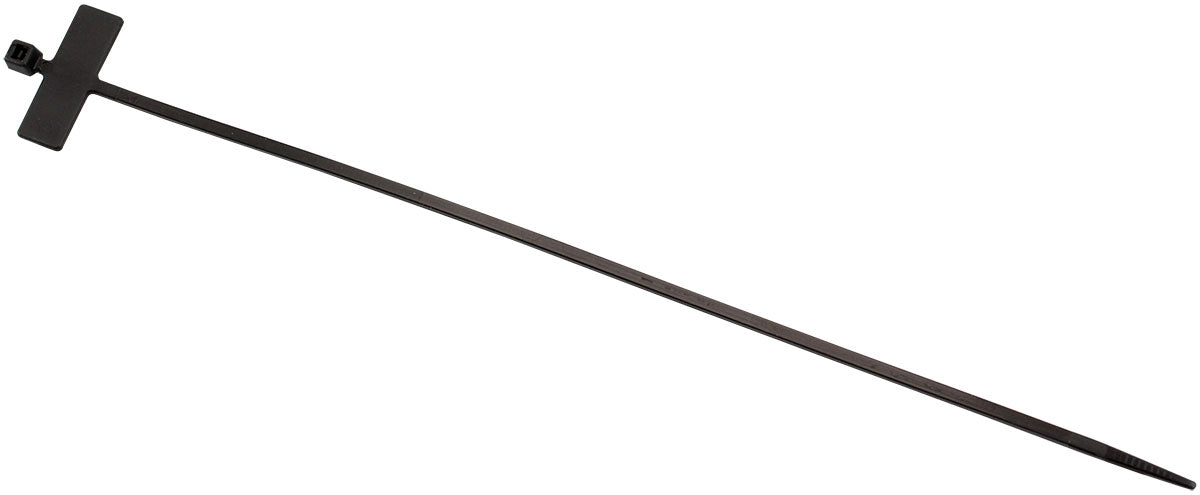 Marker Cable Ties 2.5mm Wide x 200mm Long - 1000 Pack   Nylon 66 Material, White Colour