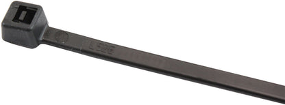 Standard Cable Ties 3.6mm Wide x 200mm Long - 1000 Pack   Nylon 66 Material, Black Colour