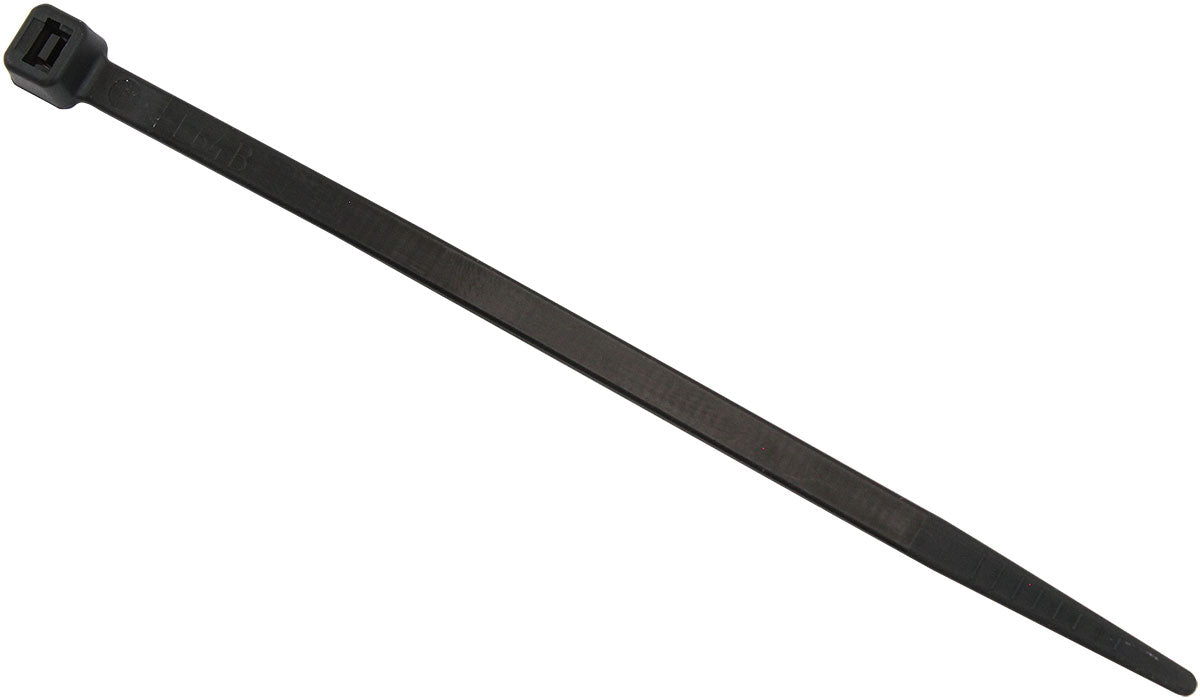 Standard Cable Ties 4.6mm Wide x 120mm Long - 25 Pack   Nylon 66 Material, Black Colour