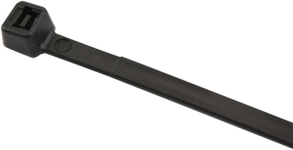 Standard Cable Ties 4.8mm Wide x 200mm Long - 25 Pack   Nylon 66 Material, Black Colour