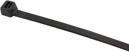 Heavy Duty Cable Ties 4.8mm Wide x 280mm Long - 100 Pack   Nylon 66 Material, Black Colour