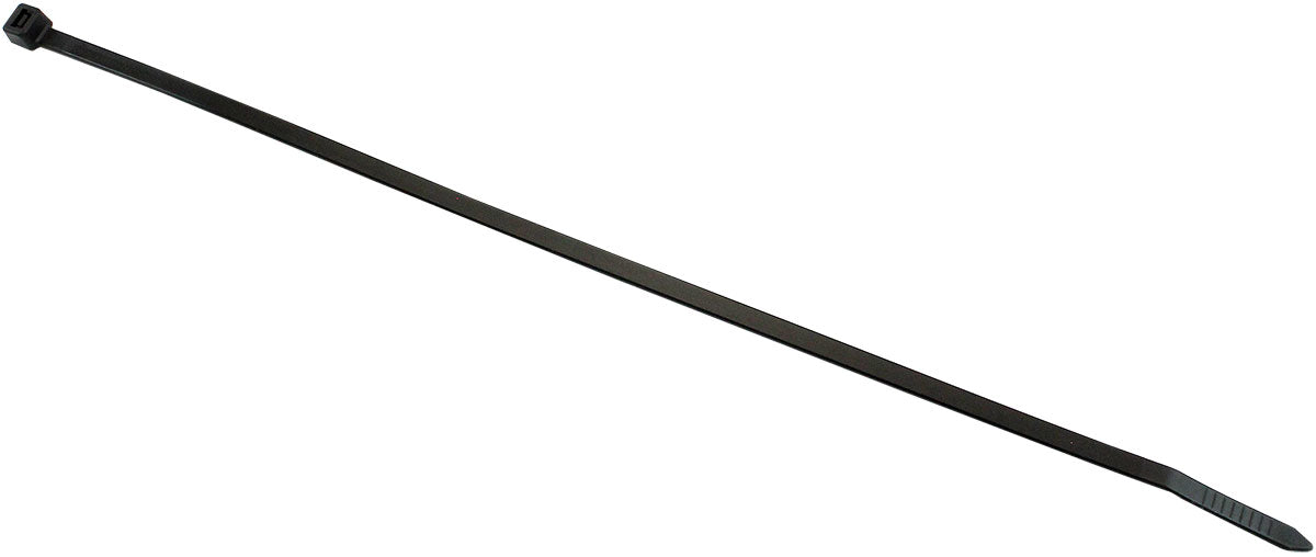 Heavy Duty Cable Ties 4.8mm Wide x 280mm Long - 1000 Pack   Nylon 66 Material, Black Colour