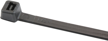 Standard Cable Ties 4.8mm Wide x 300mm Long - 100 Pack   Nylon 66 Material, Black Colour