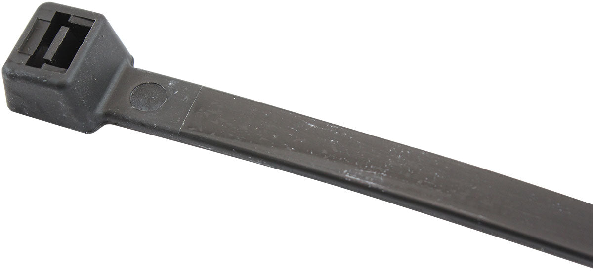 Standard Cable Ties 8.8mm Wide x 300mm Long - 25 Pack   Nylon 66 Material, Black Colour