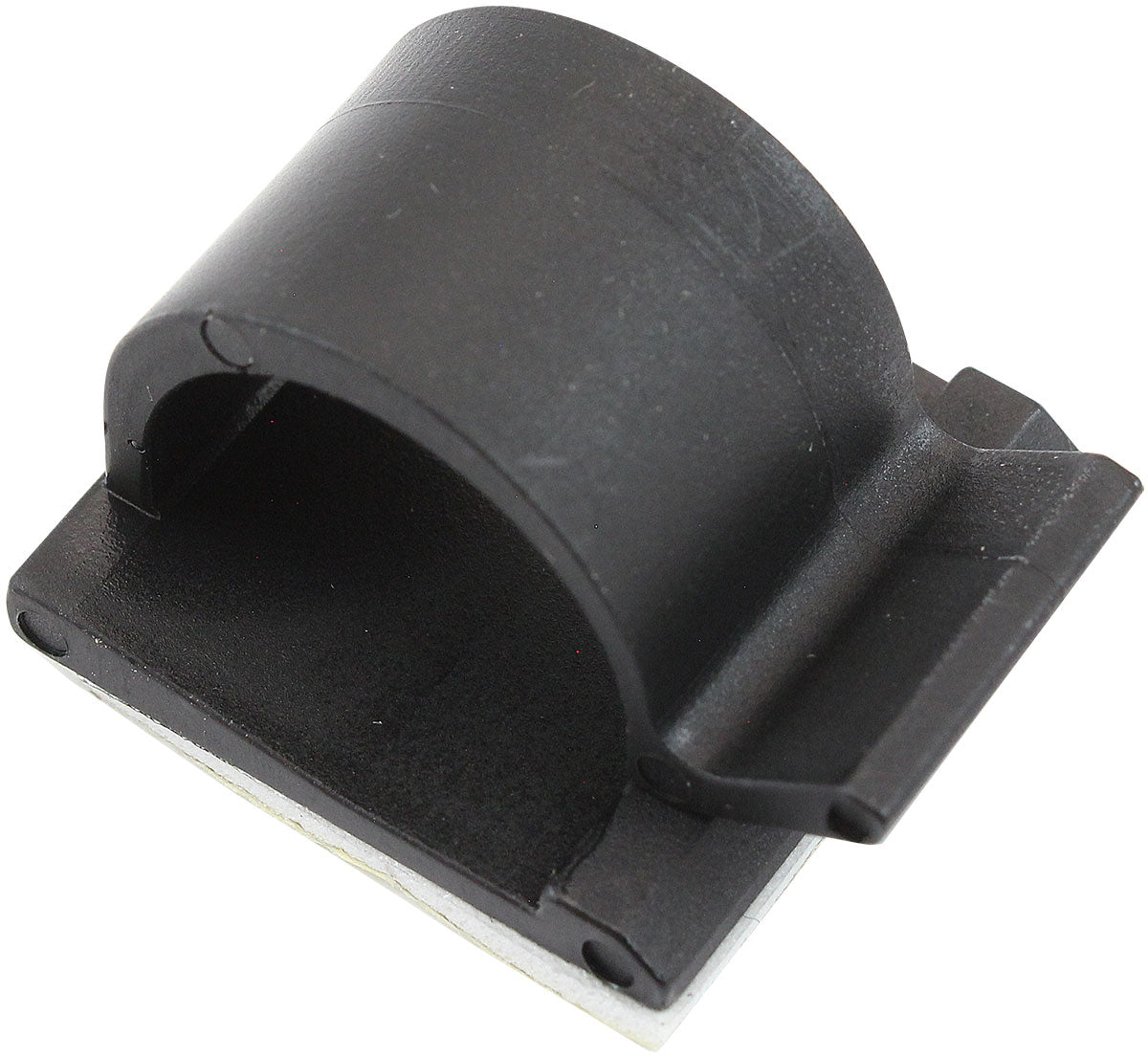 Adhesive Cable Mount to Suit 16mm Bundle- 25 Pack   Nylon 66 Material, Black Colour