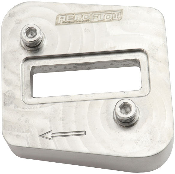 Weld-on Mass Air Flow Sensor Plate - Stainless Steel   Universal Fitment. SuitsGM LS Style MAF Sensor