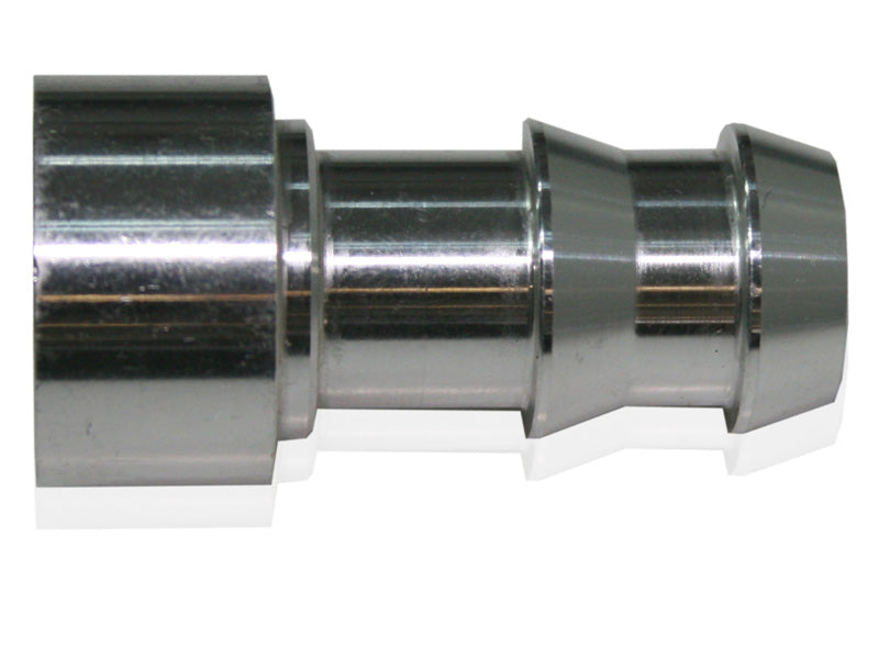 Weld-On Push Lock Barb Fitting    3/4" Aluminium
